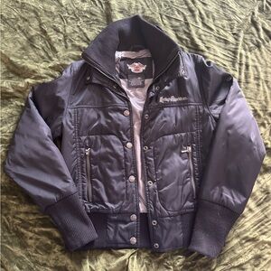 Harley-Davidson Black Satin Jacket
